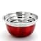 Oster Rosamond Red Stainless Steel Mixing Bowl Set